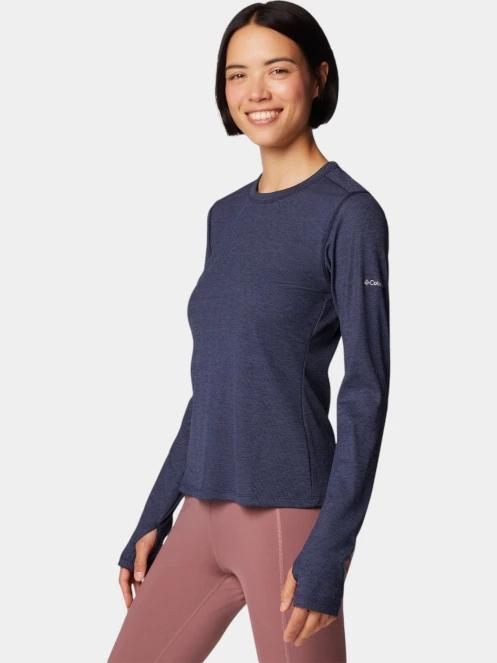 tricou cu maneci lungi, pentru sport pt. femei Columbia Boundless Days Knit Crew Long Sleeve Shirt albastru 3