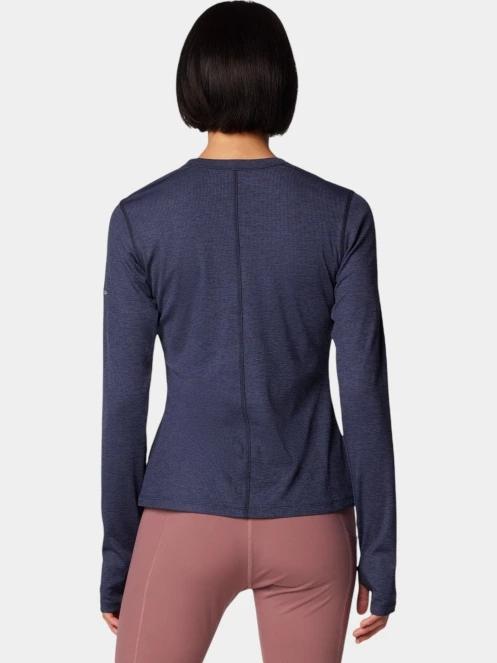 tricou cu maneci lungi, pentru sport pt. femei Columbia Boundless Days Knit Crew Long Sleeve Shirt albastru 4