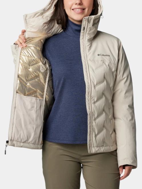 jacheta de puf pt. femei Columbia Grand Trek III Down Jacket nisip 6