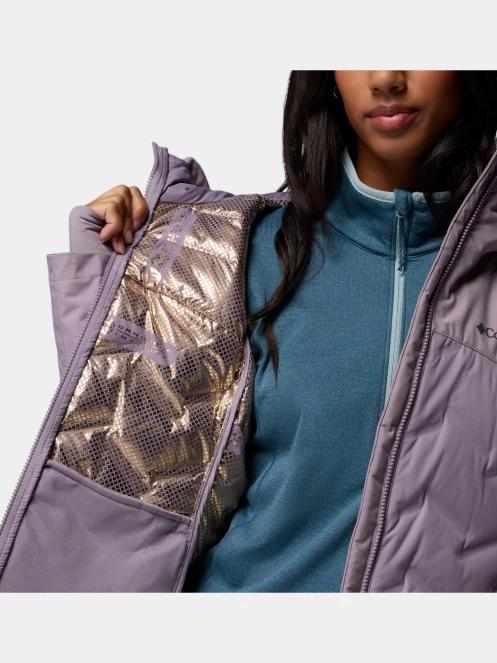 jacheta de puf pt. femei Columbia Grand Trek III Down Jacket violet 7