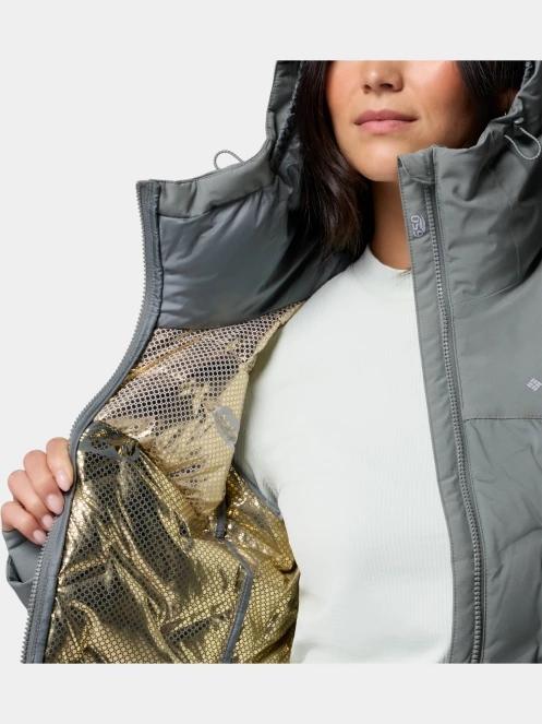 jacheta de puf pt. femei Columbia Grand Trek III Down Jacket verde 7