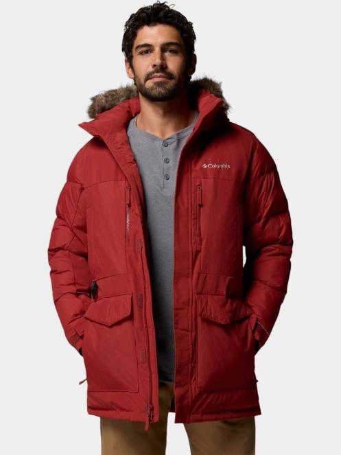 jacheta de iarna pt. barbati Columbia Marquam Peak Fusion II Parka rosu 6