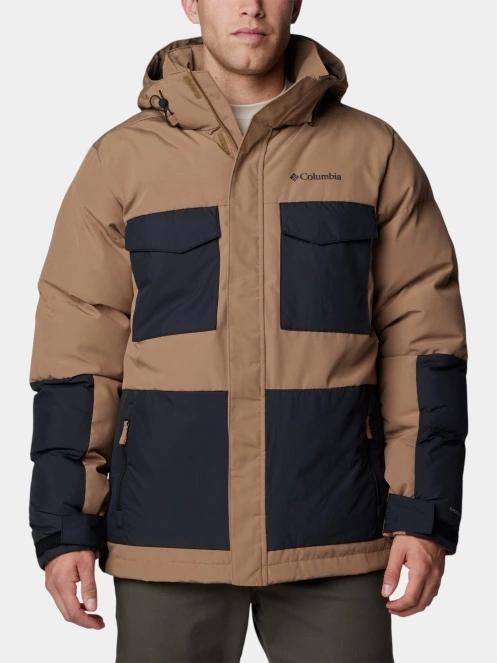 jacheta de iarna pt. barbati Columbia Marquam Peak Fusion II Jacket maro 2