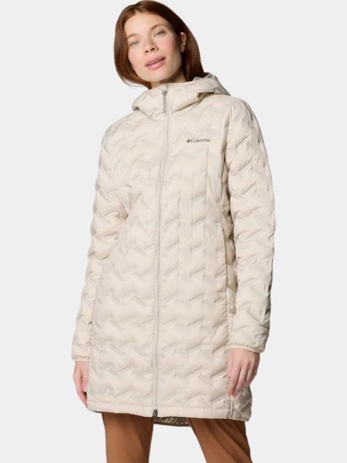 jacheta de puf pt. femei Columbia Delta Ridge II Long Down Jacket nisip 2