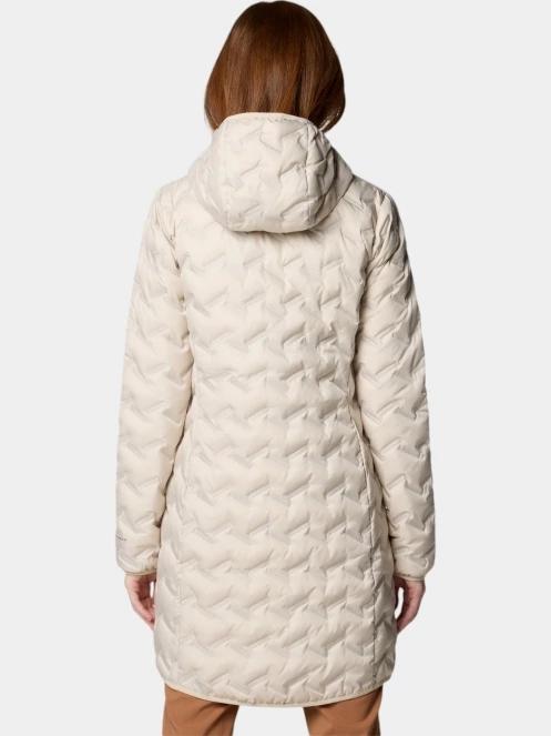 jacheta de puf pt. femei Columbia Delta Ridge II Long Down Jacket nisip 4