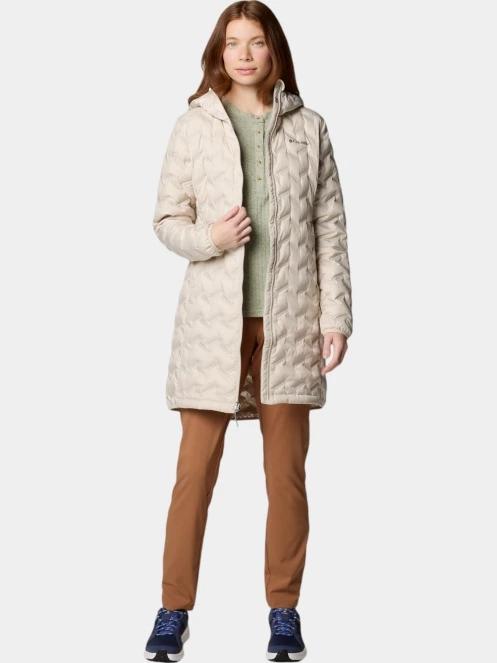 jacheta de puf pt. femei Columbia Delta Ridge II Long Down Jacket nisip 5
