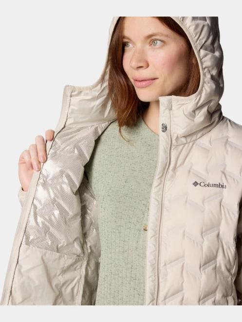jacheta de puf pt. femei Columbia Delta Ridge II Long Down Jacket nisip 7