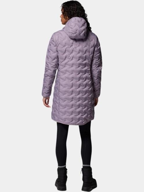 jacheta de puf pt. femei Columbia Delta Ridge II Long Down Jacket violet 4