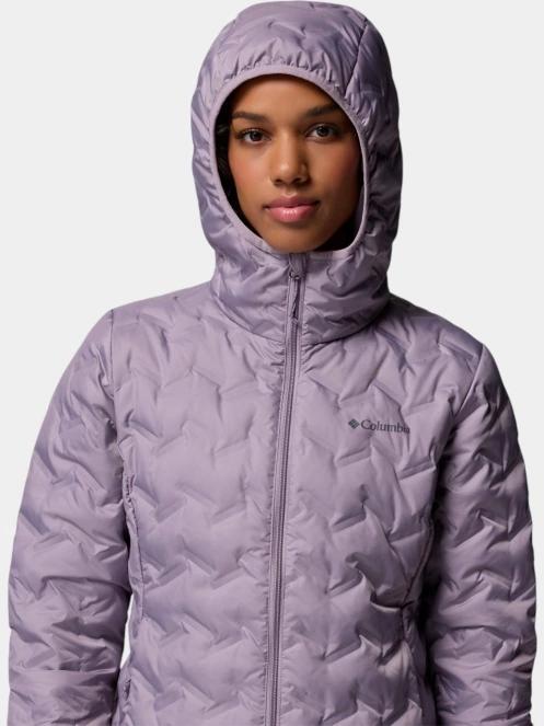 jacheta de puf pt. femei Columbia Delta Ridge II Long Down Jacket violet 8