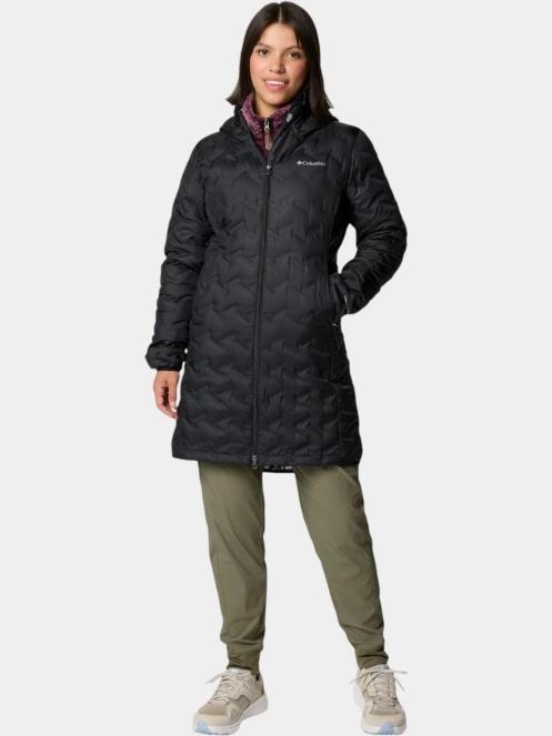jacheta de puf pt. femei Columbia Delta Ridge II Long Down Jacket negru 5