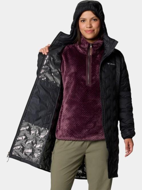 jacheta de puf pt. femei Columbia Delta Ridge II Long Down Jacket negru 7