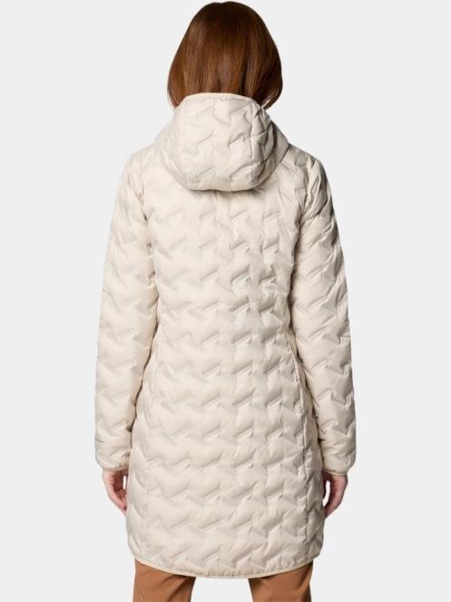 jacheta de puf pt. femei Columbia Delta Ridge II Long Down Jacket nisip 4