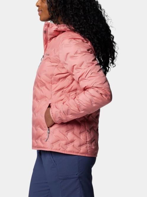 jacheta de puf pt. femei Columbia Delta Ridge II Down Hooded Jacket roz 3