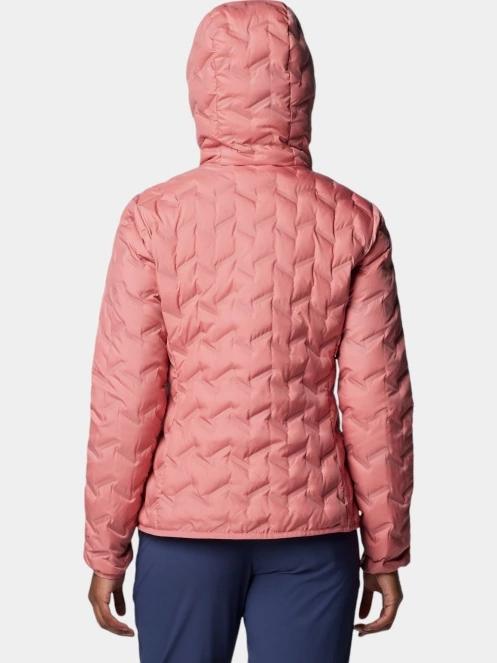 jacheta de puf pt. femei Columbia Delta Ridge II Down Hooded Jacket roz 4