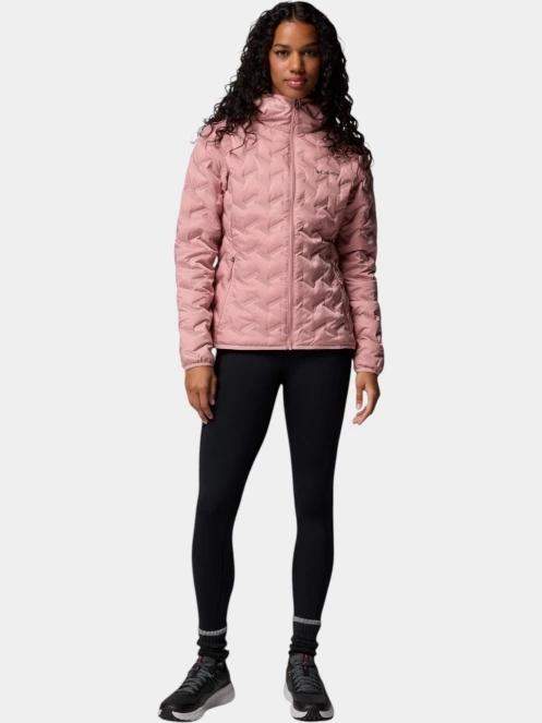 jacheta de puf pt. femei Columbia Delta Ridge II Down Hooded Jacket roz 6