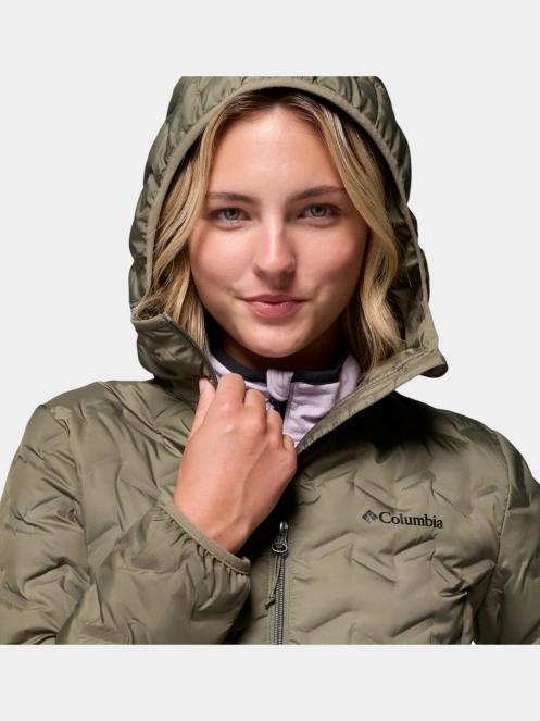 jacheta de puf pt. femei Columbia Delta Ridge II Down Hooded Jacket verde 8