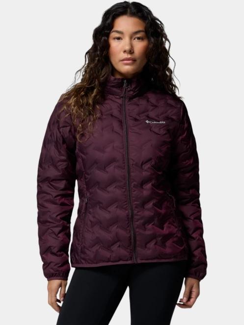 jacheta de puf pt. femei Columbia Delta Ridge II Down Jacket bordo 2