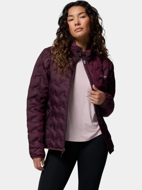 jacheta de puf pt. femei Columbia Delta Ridge II Down Jacket bordo 6