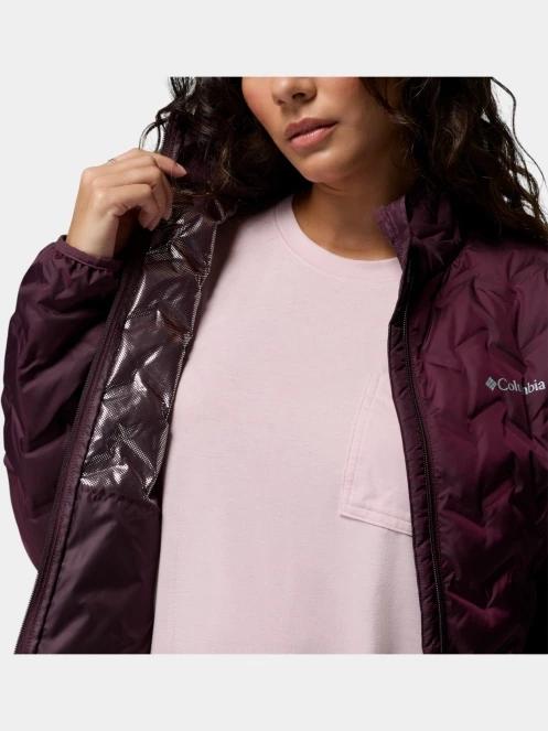 jacheta de puf pt. femei Columbia Delta Ridge II Down Jacket bordo 7