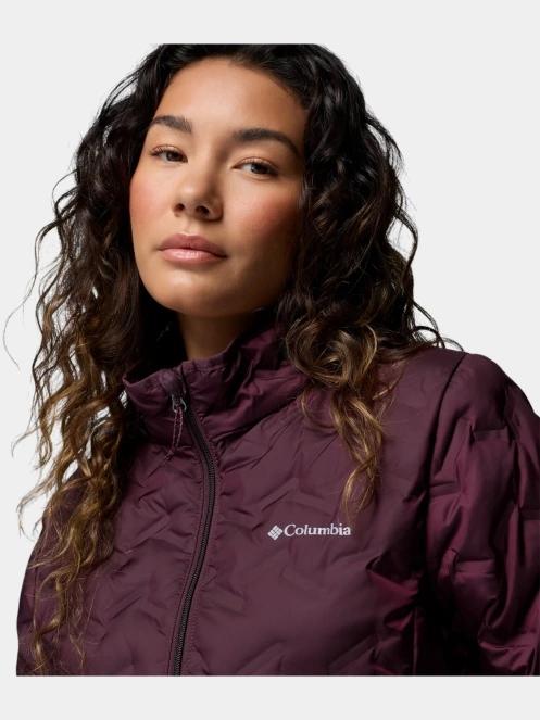 jacheta de puf pt. femei Columbia Delta Ridge II Down Jacket bordo 8