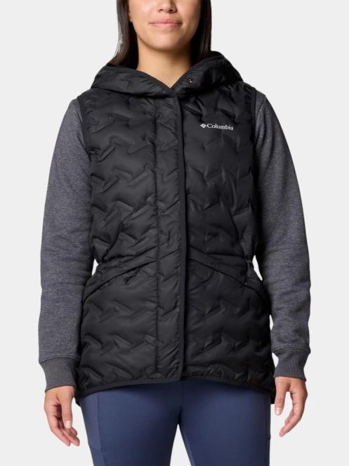vesta pt. femei Columbia Delta Ridge II Down Hooded Vest negru 2