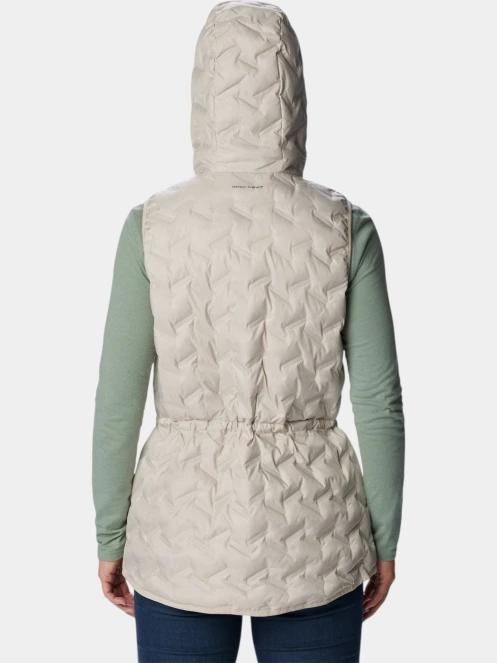 vesta pt. femei Columbia Delta Ridge II Down Hooded Vest nisip 4