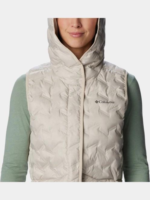 vesta pt. femei Columbia Delta Ridge II Down Hooded Vest nisip 7