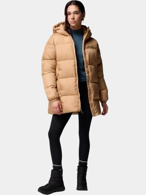 jacheta de iarna pt. femei Columbia Puffect II Mid Hooded Jacket maro 6