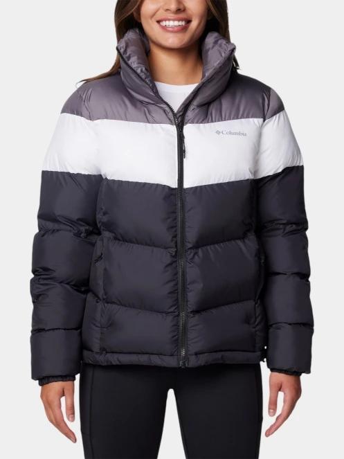 jacheta de primavara pt. femei Columbia Puffect II Colorblock Jacket negru 2