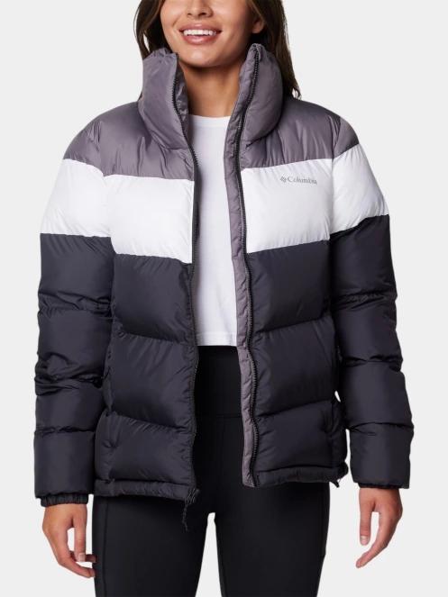 jacheta de primavara pt. femei Columbia Puffect II Colorblock Jacket negru 5