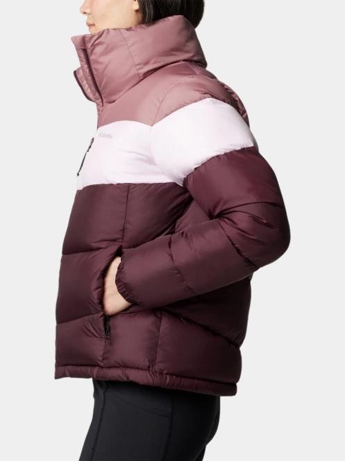 geaca matlasata de tranzitie pt. femei Columbia Puffect II Colorblock Jacket roz 3