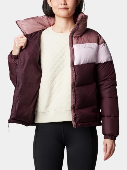geaca matlasata de tranzitie pt. femei Columbia Puffect II Colorblock Jacket roz 6