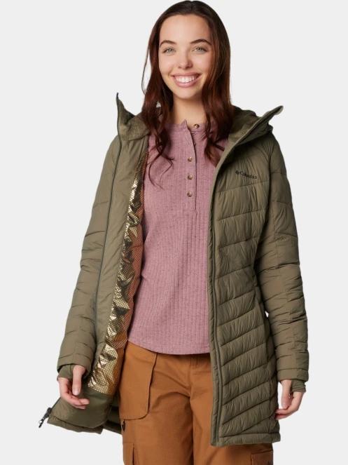 jacheta de iarna pt. femei Columbia Joy Peak II Mid Jacket verde 6