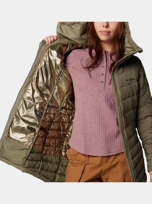 jacheta de iarna pt. femei Columbia Joy Peak II Mid Jacket verde 7