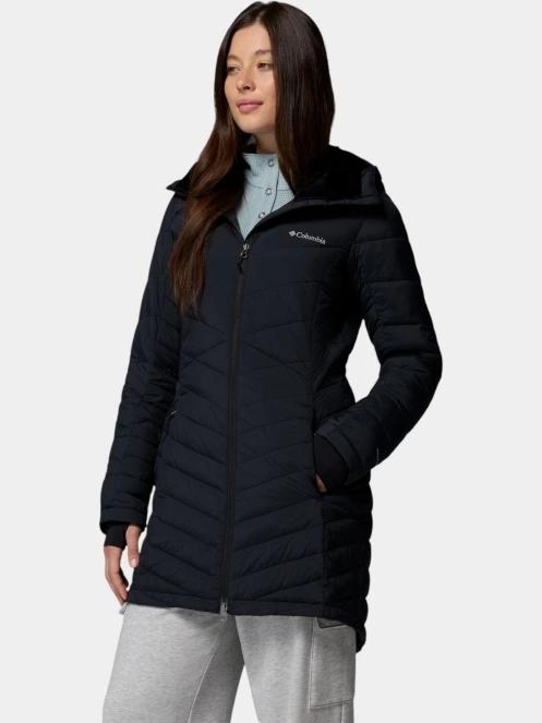 jacheta de iarna pt. femei Columbia Joy Peak II Mid Jacket negru 3