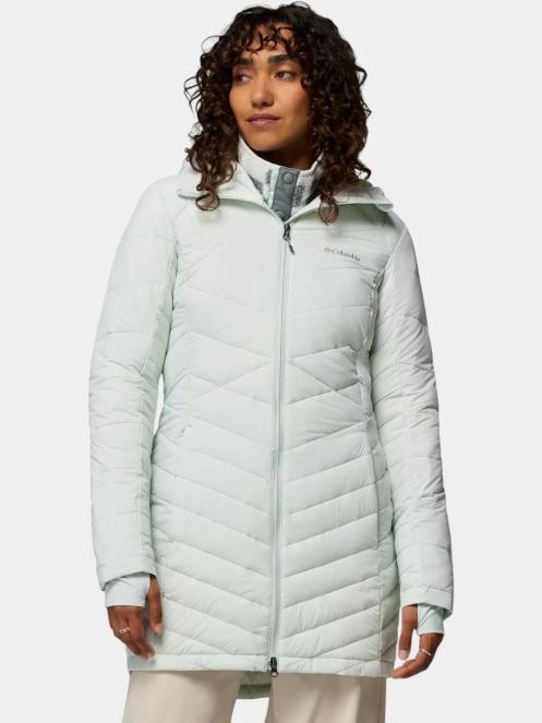 jacheta de iarna pt. femei Columbia Joy Peak II Mid Jacket verde deschis 2