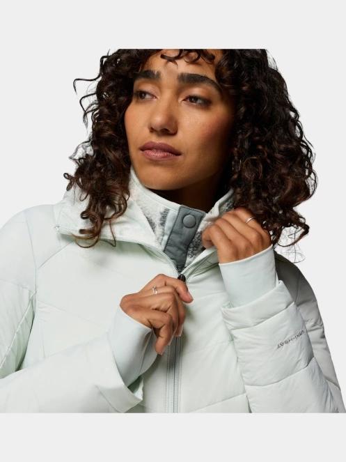 jacheta de iarna pt. femei Columbia Joy Peak II Mid Jacket verde deschis 8