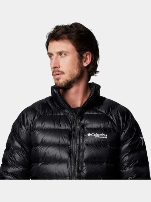 geaca matlasata de tranzitie pt. barbati Columbia Arctic Down Jacket negru 7