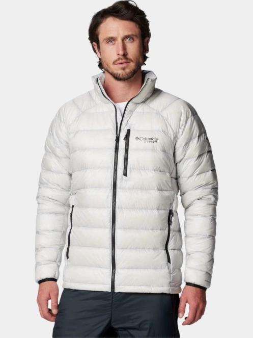 geaca matlasata de tranzitie pt. barbati Columbia Arctic Down Jacket gri 2