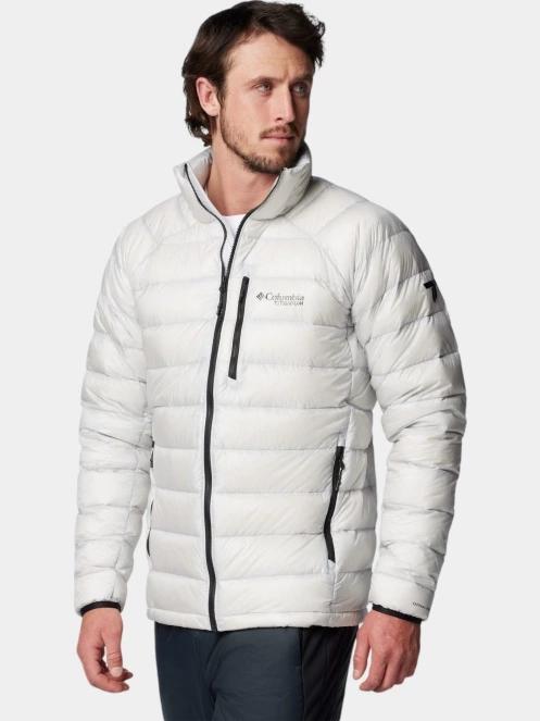 geaca matlasata de tranzitie pt. barbati Columbia Arctic Down Jacket gri 3