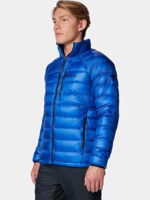 geacă matlasată de tranziție pt. barbati Columbia Arctic Down Jacket albastru 3