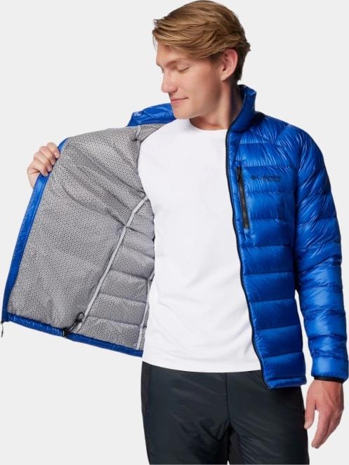 geacă matlasată de tranziție pt. barbati Columbia Arctic Down Jacket albastru 7