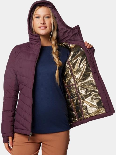 jacheta de primavara pt. femei Columbia Joy Peak II Hooded Jacket rosu 6