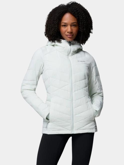 jacheta de iarna pt. femei Columbia Joy Peak II Hooded Jacket verde deschis 2