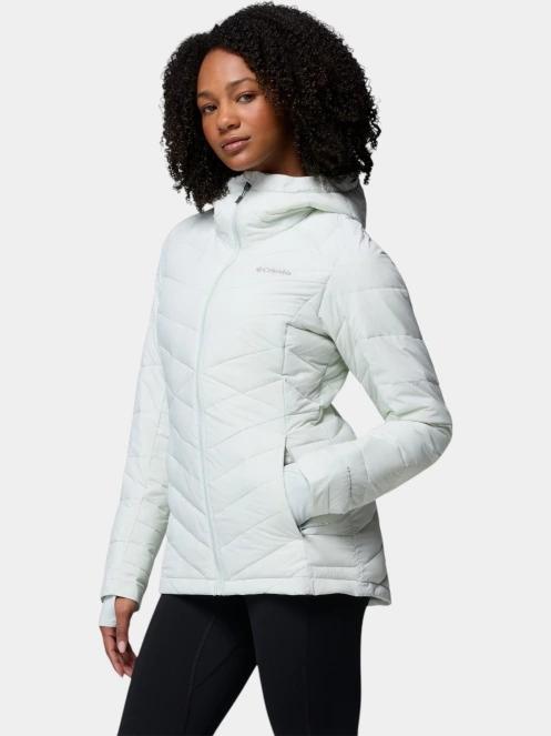 jacheta de iarna pt. femei Columbia Joy Peak II Hooded Jacket verde deschis 3