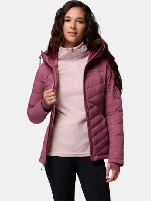 jacheta de iarna pt. femei Columbia Joy Peak II Hooded Jacket violet 6