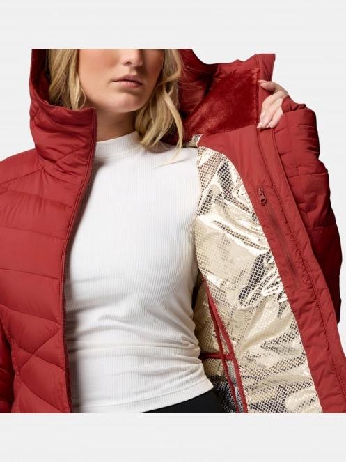jacheta de iarna pt. femei Columbia Joy Peak II Hooded Jacket rosu 7