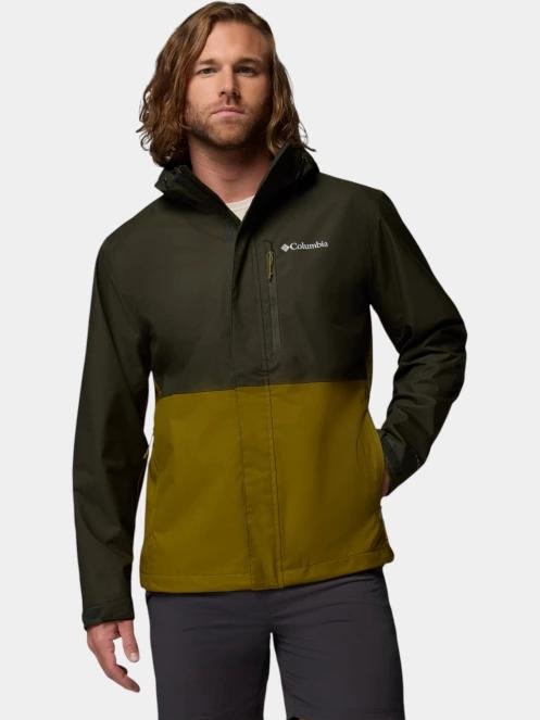 haine de ploaie pt. barbati Columbia Hikebound II Jacket verde inchis 2