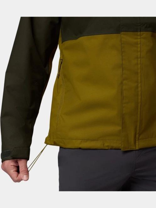 haine de ploaie pt. barbati Columbia Hikebound II Jacket verde inchis 8