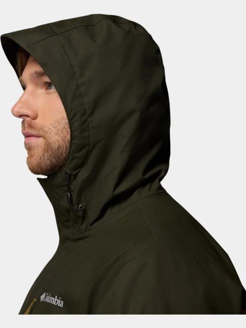 haine de ploaie pt. barbati Columbia Hikebound II Jacket verde inchis 10